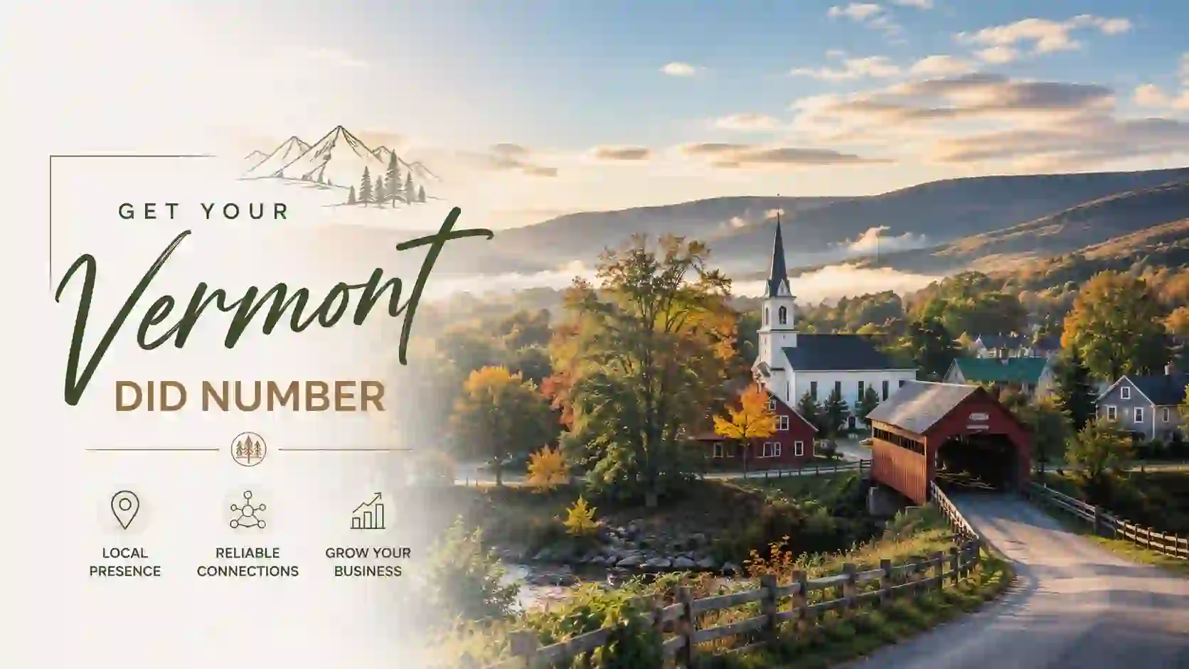 Buy Vermont DID Number – Burlington Local Phone Numbers